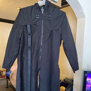 NEV Medieval Retro Irregular Ribbons Long Cloak